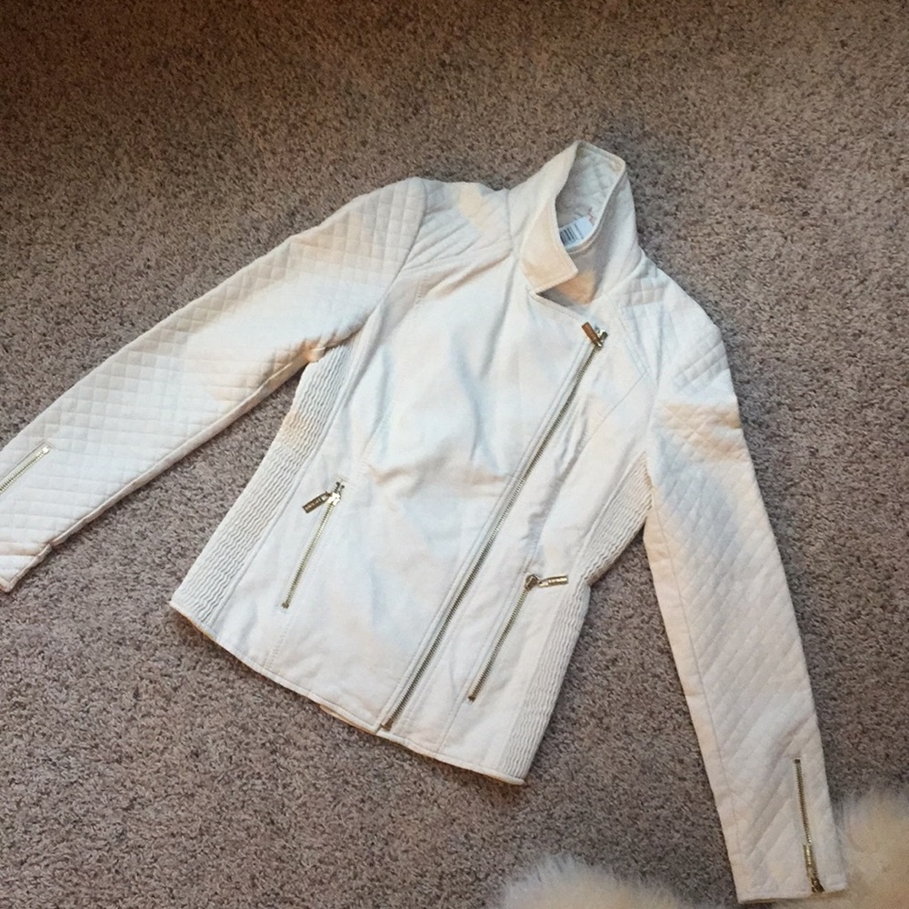 Brand new guess motorcycle jacket